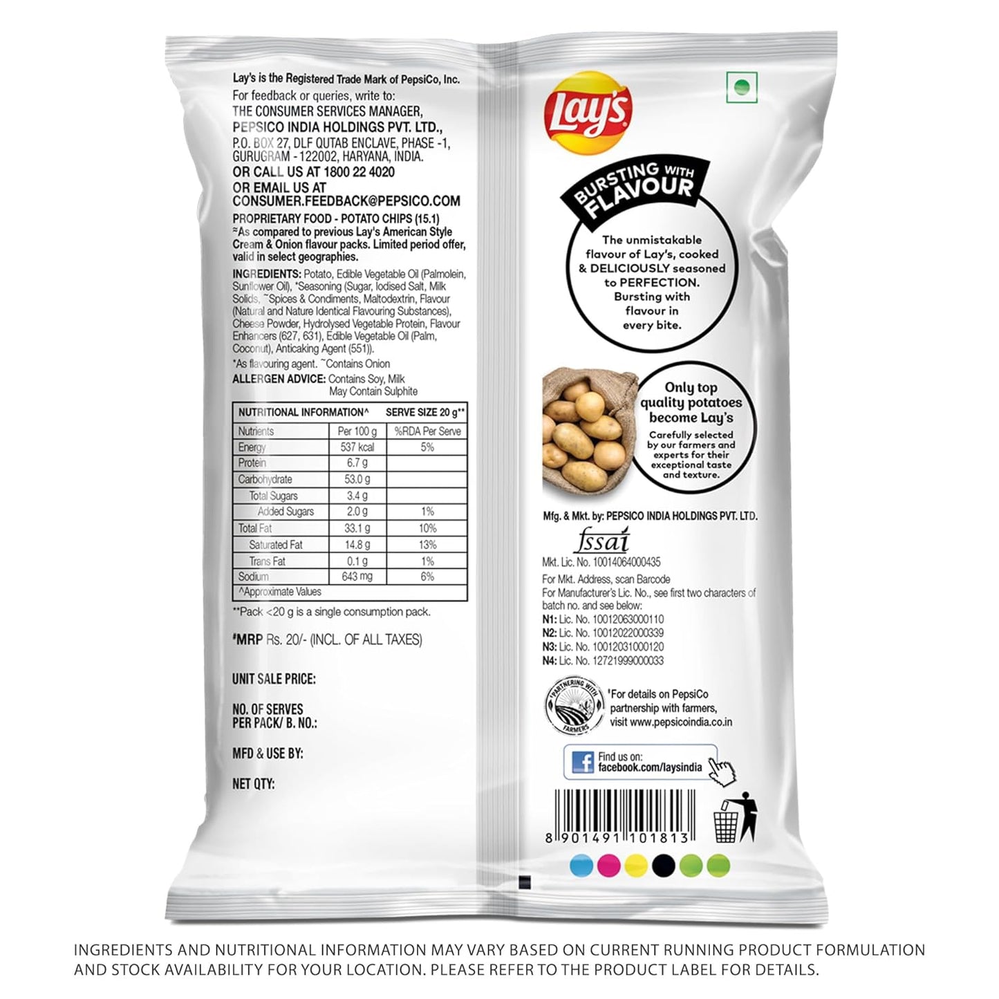 Lay,s Potato Chips