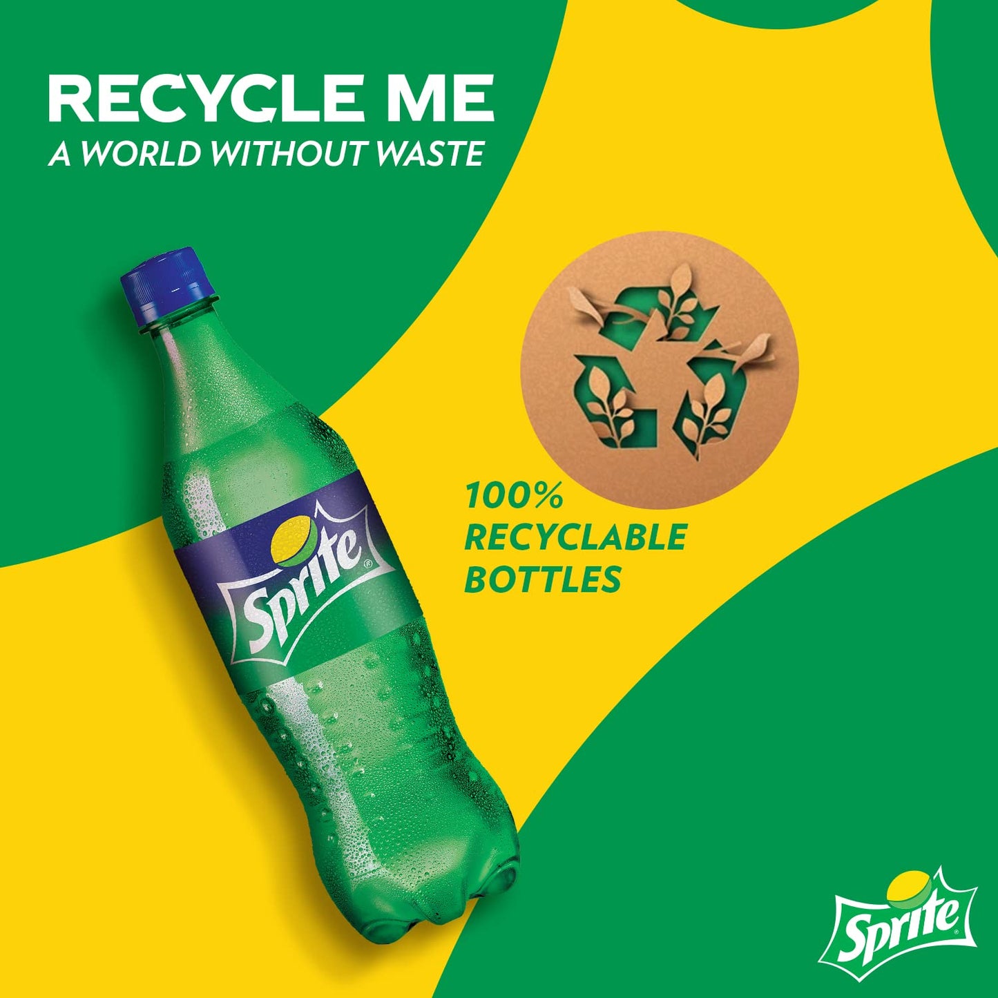 Sprite Soft Drink Bottle, 750 ml