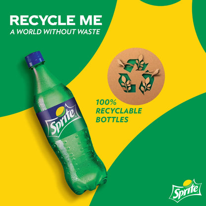 Sprite Soft Drink Bottle, 750 ml