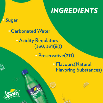 Sprite Soft Drink Bottle, 750 ml