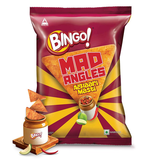 Bingo Mad Angles Achaari Masti Chips  (60 g)